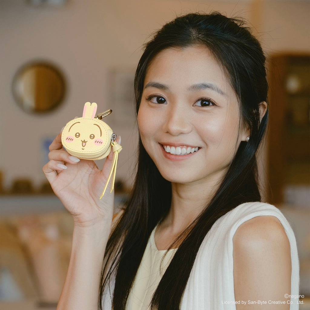 CHIIKAWA Leather Bag Charm - Usagi - Samuel Ashley