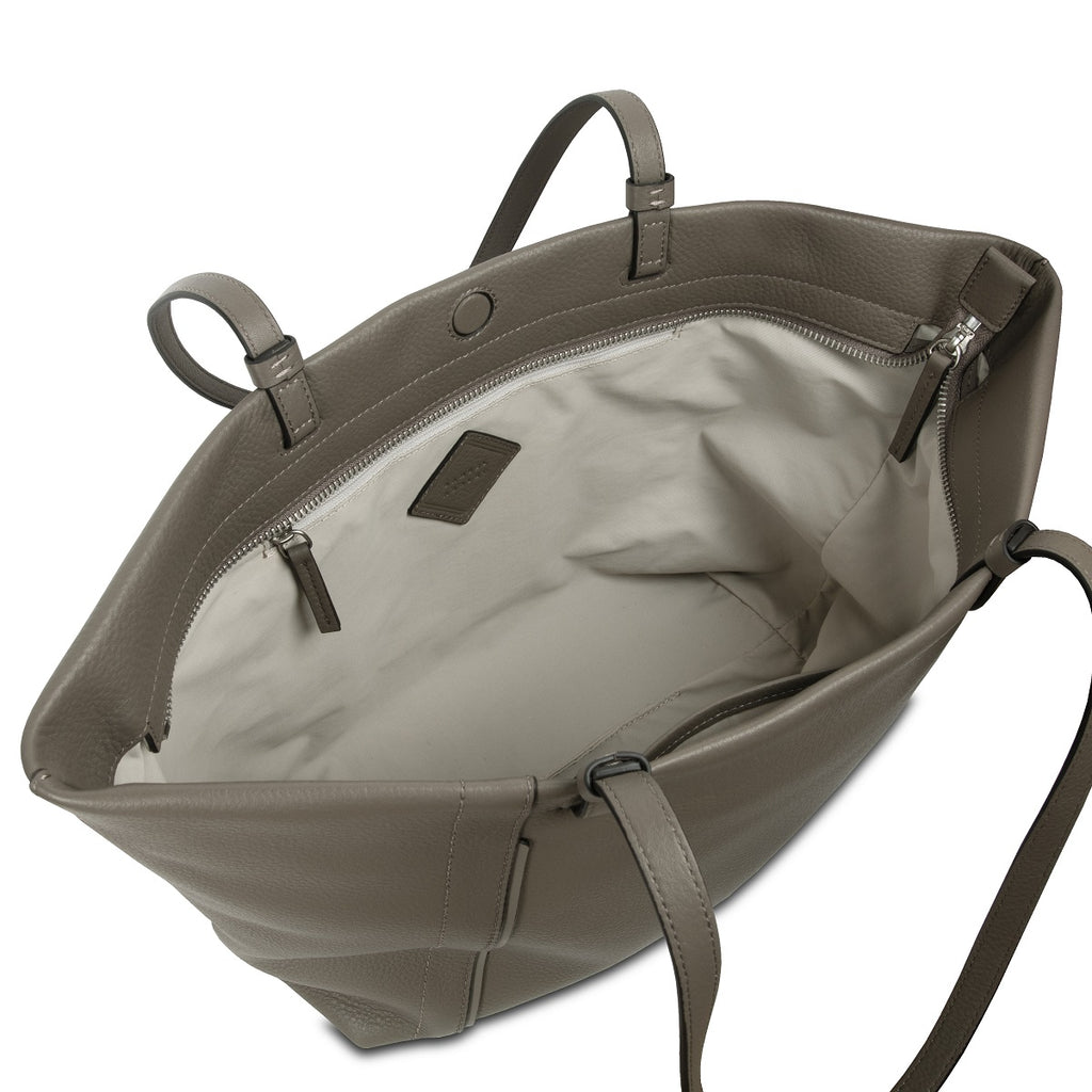 Samuel Ashley - Clementine Leather Tote Bag in stone