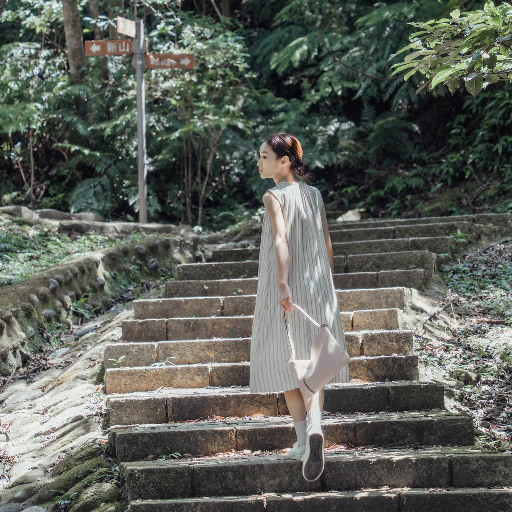 Samuel Ashley - Jemma Leather Shoulder Bag in craie