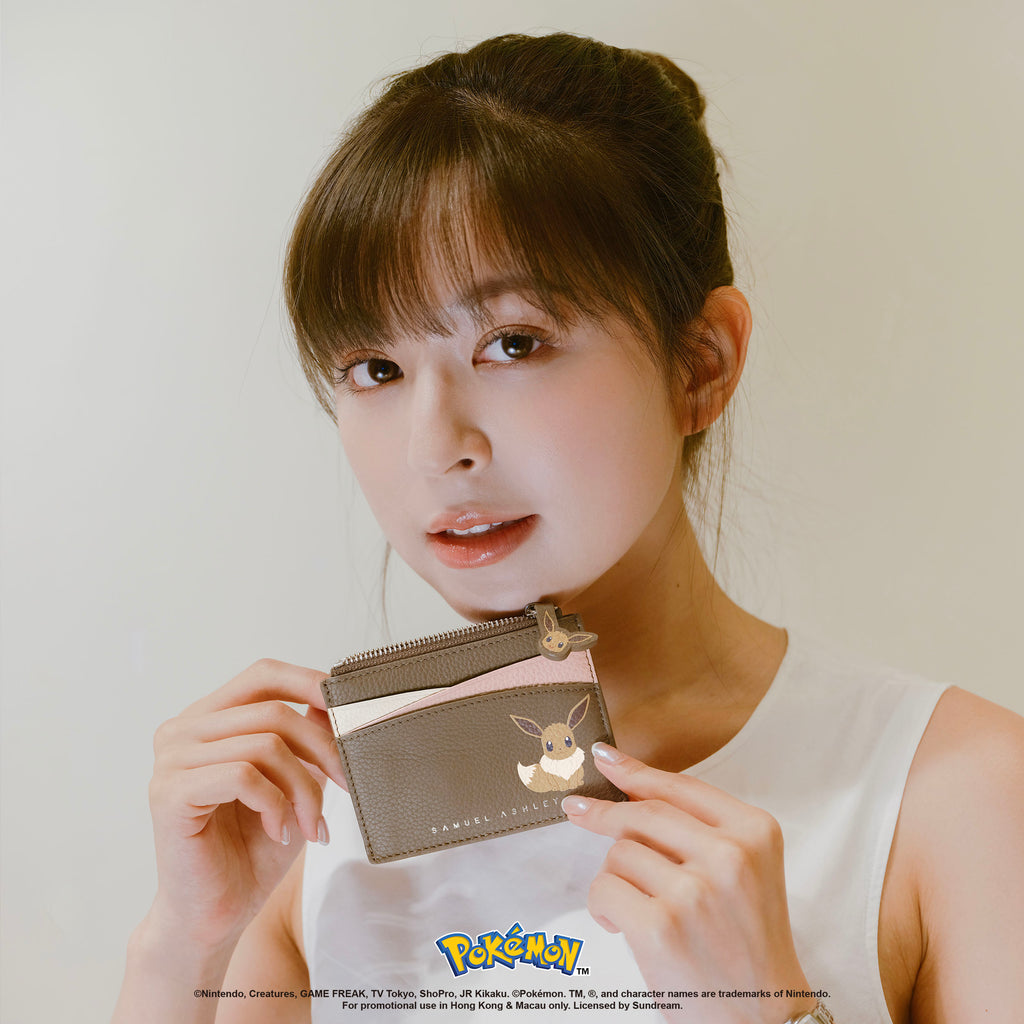 Samuel Ashley - Pokémon Leather Key Purse in truffle