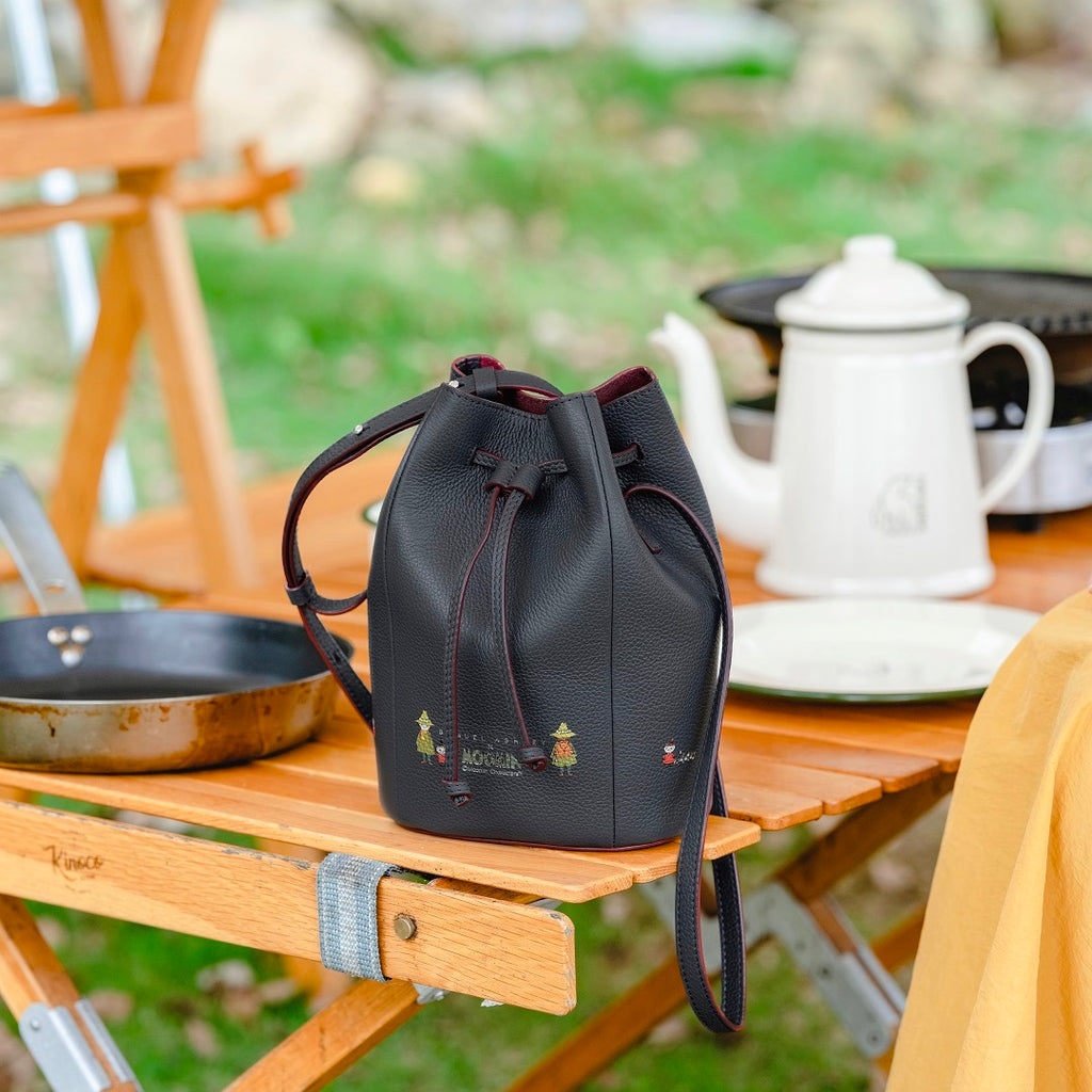 Samuel Ashley x Moomin Leather Bucket Bag - Samuel Ashley