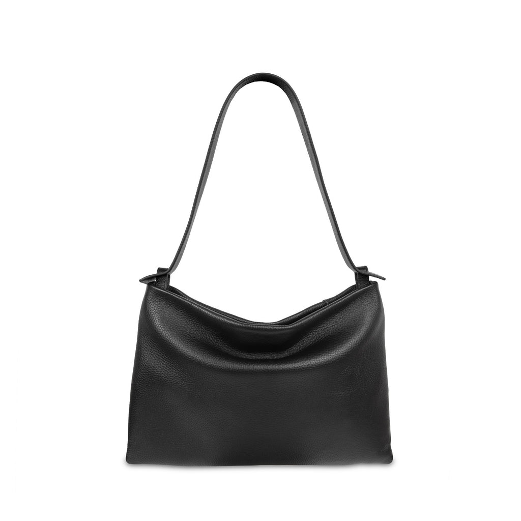 Samuel Ashley - Jemma Leather Shoulder Bag in black