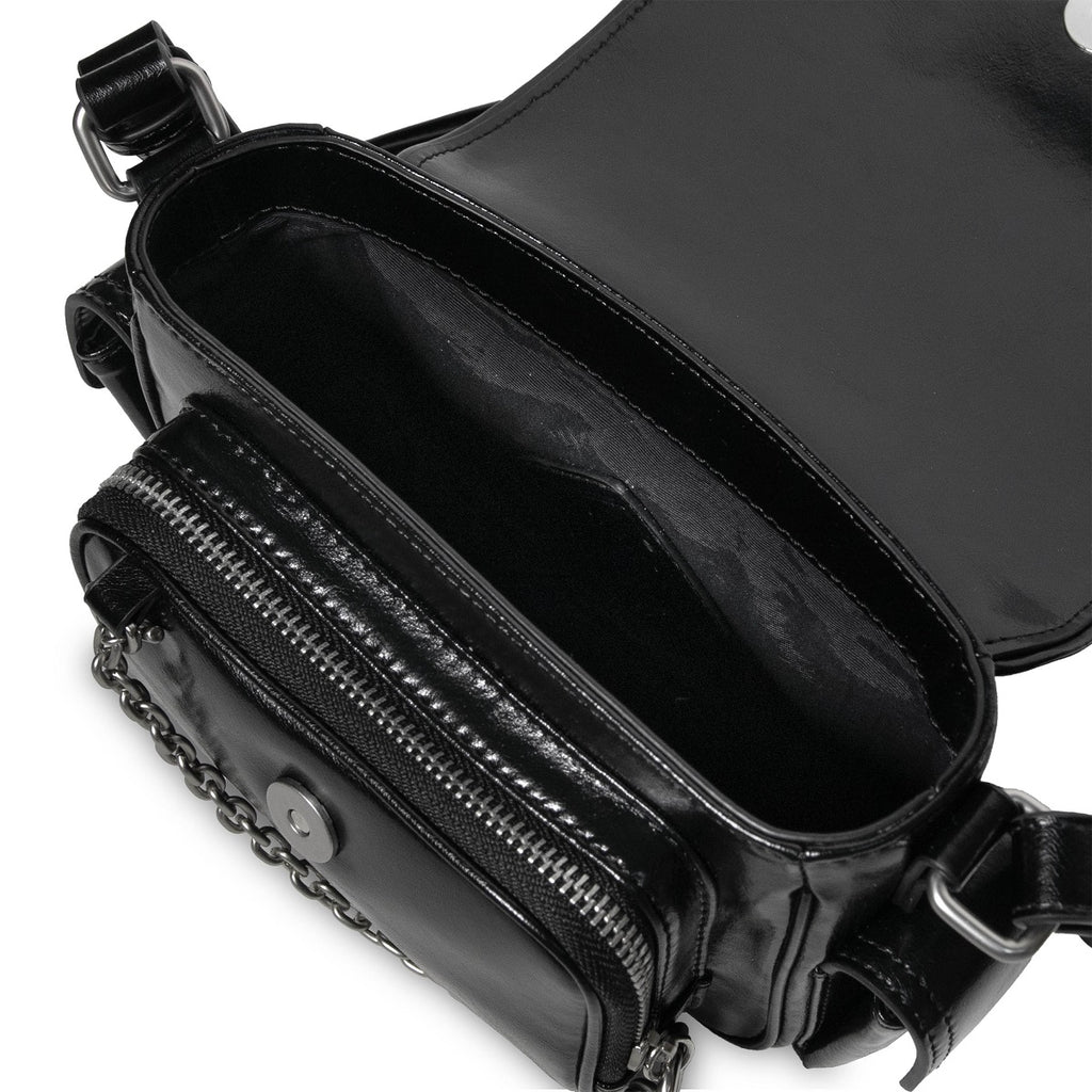 Samuel Ashley - Moona Leather Camera Bag in black