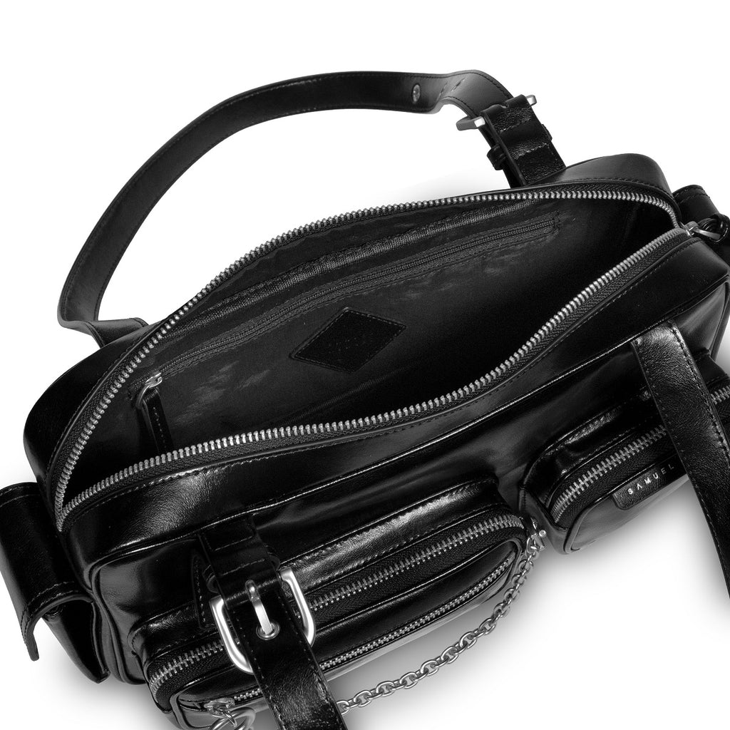 Queena Leather Tote Bag - Samuel Ashley