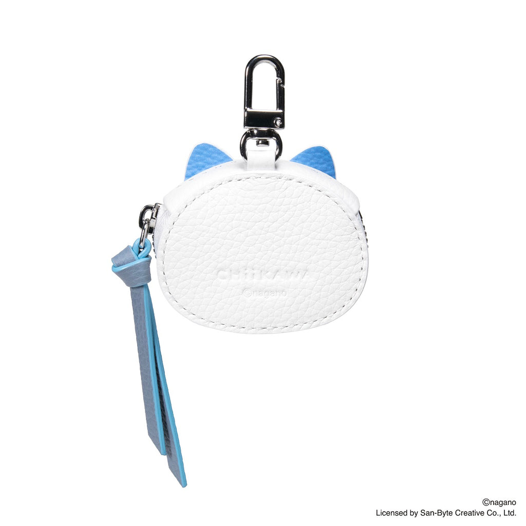 CHIIKAWA Leather Bag Charm - Hachiware - Samuel Ashley