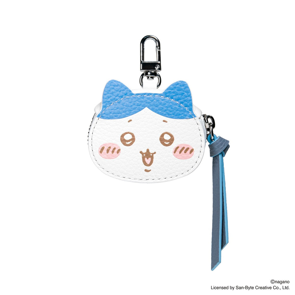 CHIIKAWA Leather Bag Charm - Hachiware - Samuel Ashley