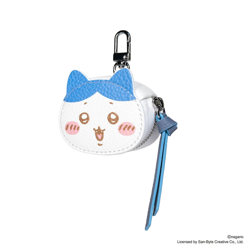 CHIIKAWA Leather Bag Charm - Hachiware - Samuel Ashley