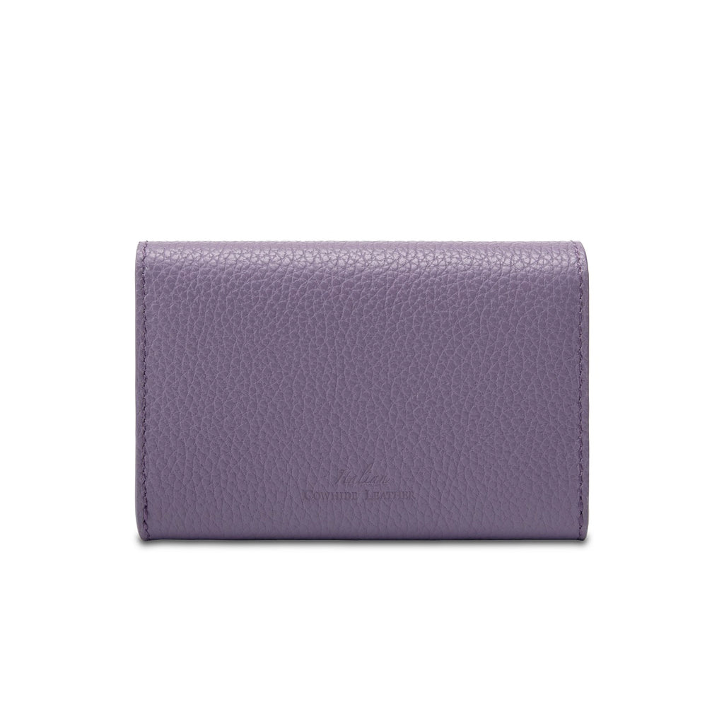 Samuel Ashley x Chibi Maruko Chan Leather Mini Wallet - Lavender