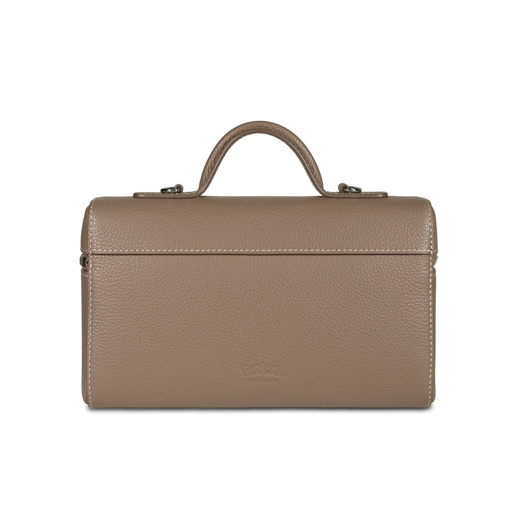 Samuel Ashley - Pokémon Leather Vanity Crossbody Bag in`truffle