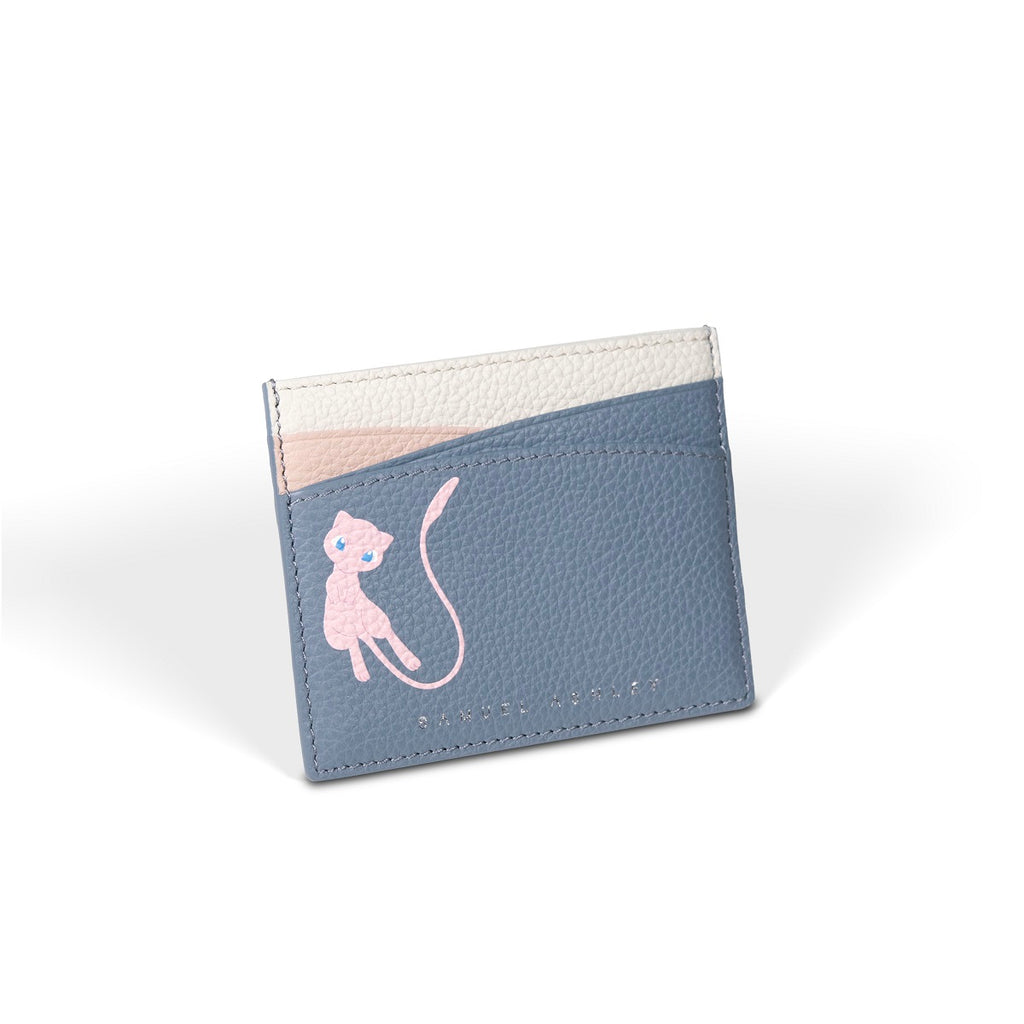 Samuel Ashley - Pokémon Leather Card Holder in denim