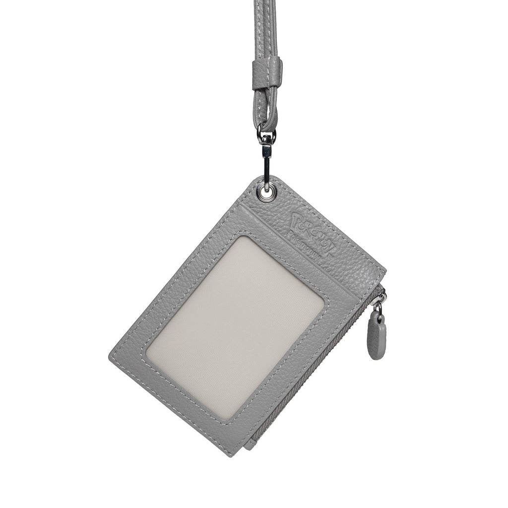 Samuel Ashley - Pokémon Leather ID Badge Holder in grey
