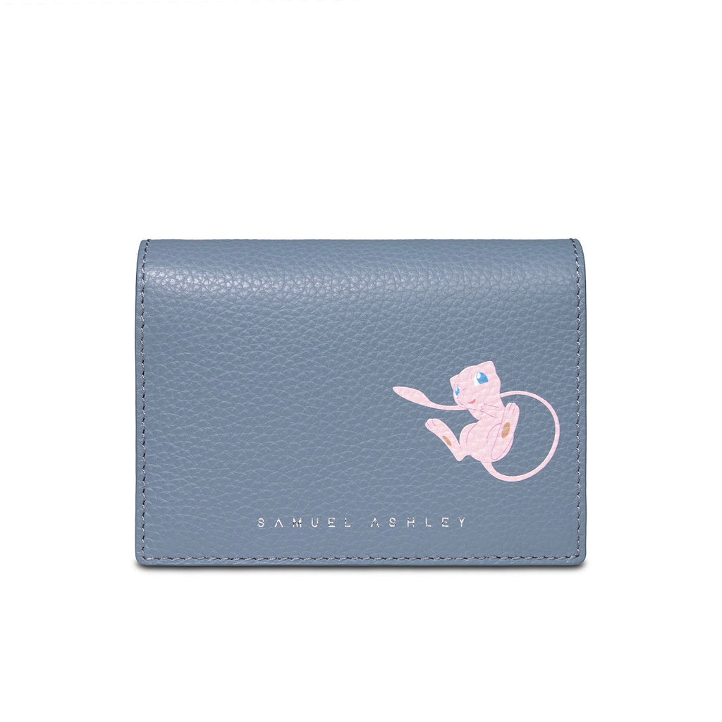 Samuel Ashley - Pokémon Bi-fold Leather Wallet in denim