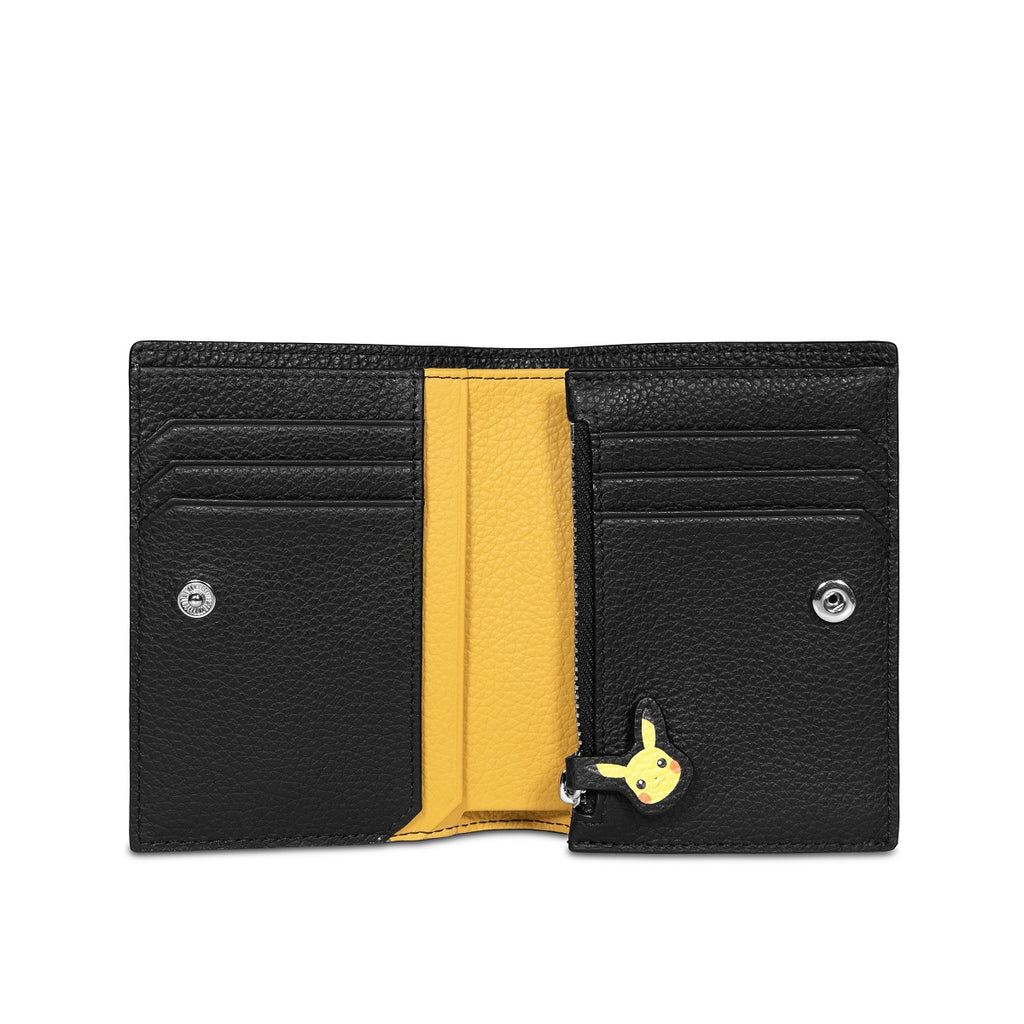 Samuel Ashley - Pokémon Bi-fold Leather Wallet in black