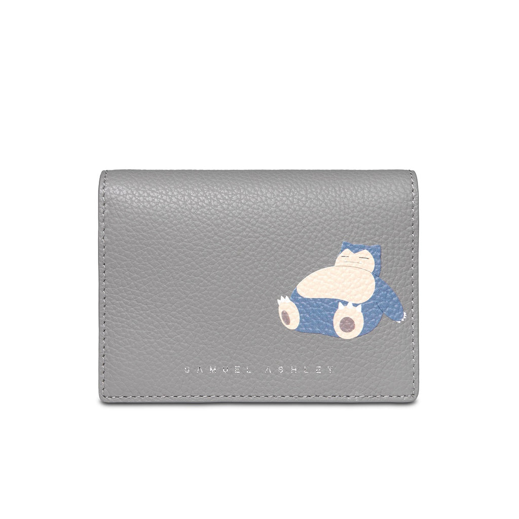 Samuel Ashley - Pokémon Bi-fold Leather Wallet in grey