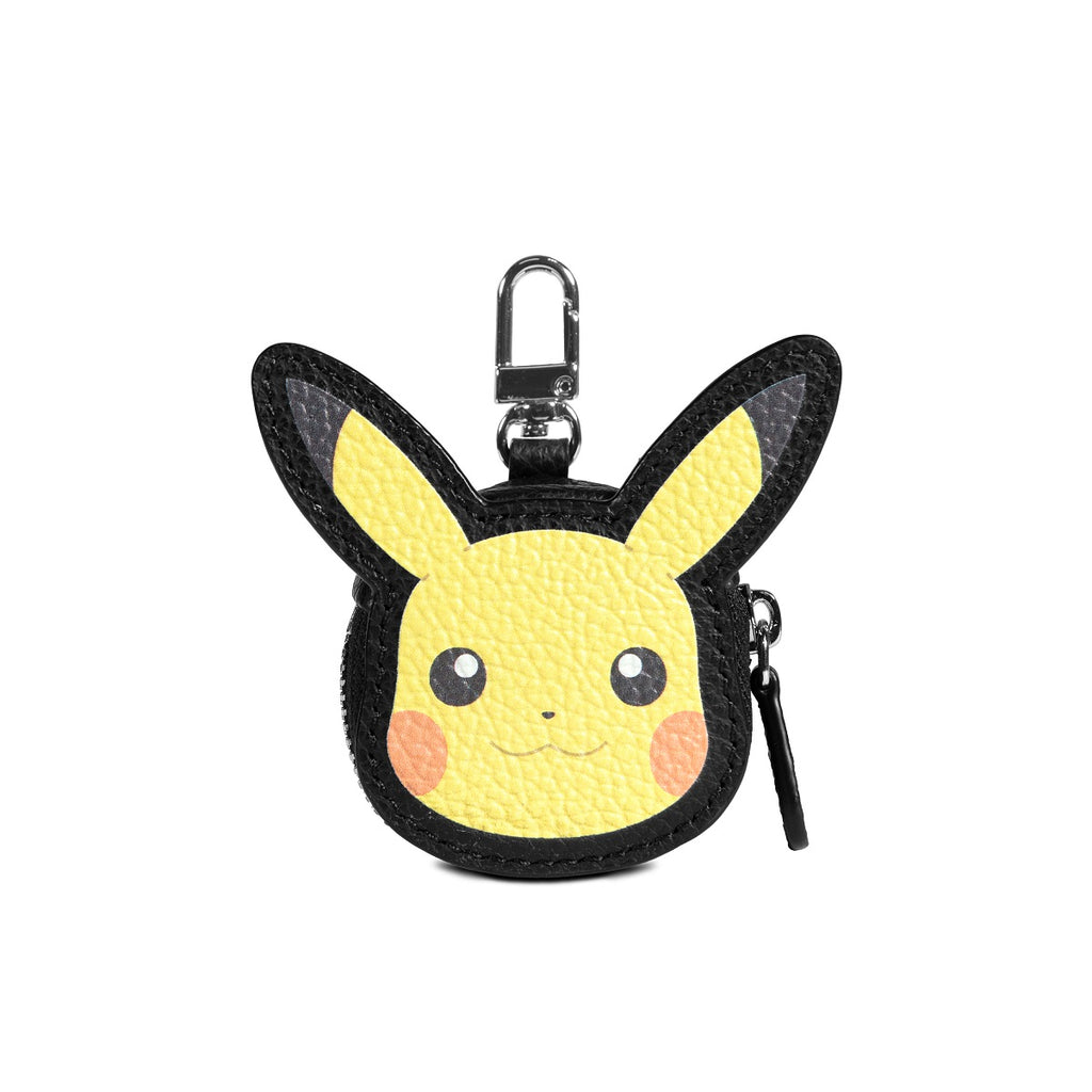 Samuel Ashley - Pokémon Key Chain Leather Pouch in Pikachu black