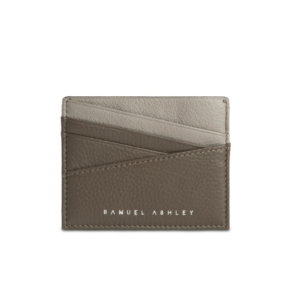 Samuel Ashley - Silas Leather Card Holder in khaki