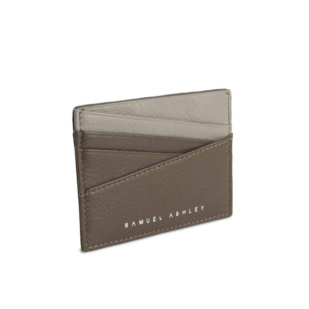 Samuel Ashley - Silas Leather Card Holder in khaki