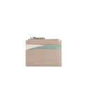 Amber Top Zip Leather Card Holder - Samuel Ashley