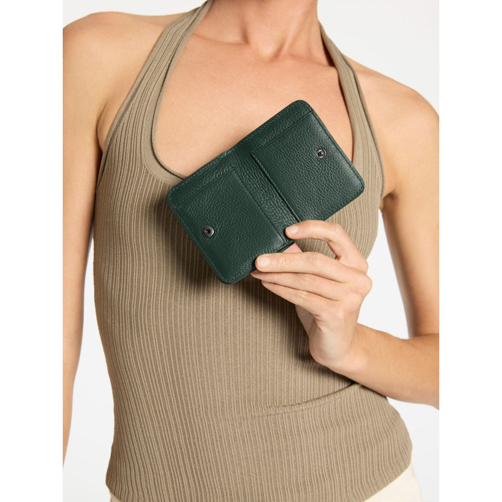 STATUS ANXIETY -  Miles Away Leather Card Holder Wallet - Samuel Ashley