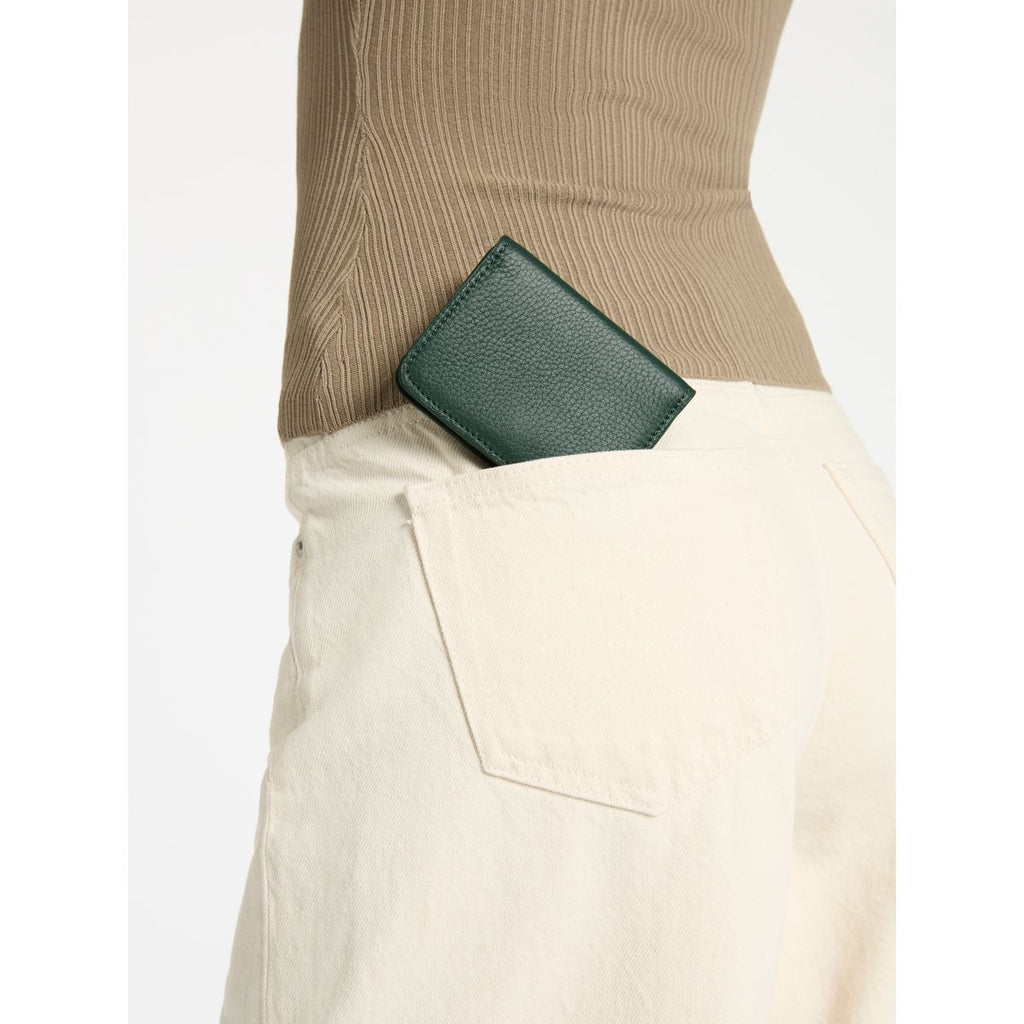 STATUS ANXIETY -  Miles Away Leather Card Holder Wallet - Samuel Ashley