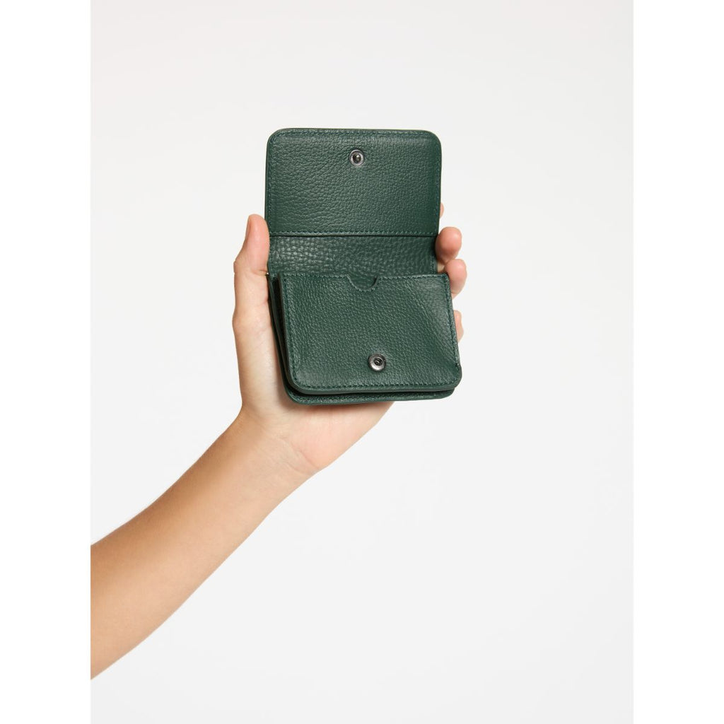 STATUS ANXIETY -  Miles Away Leather Card Holder Wallet - Samuel Ashley