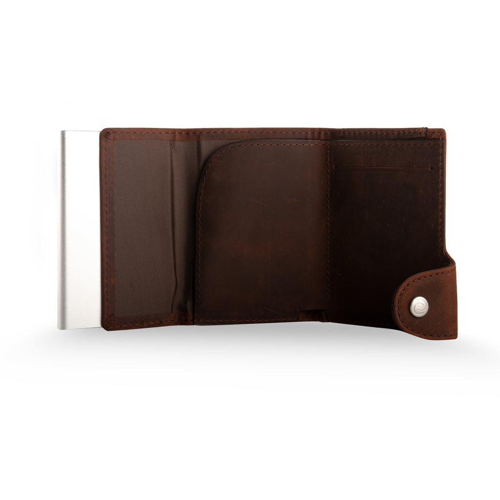 C-Secure RFID Leather Wallet/Cardholder - Samuel Ashley