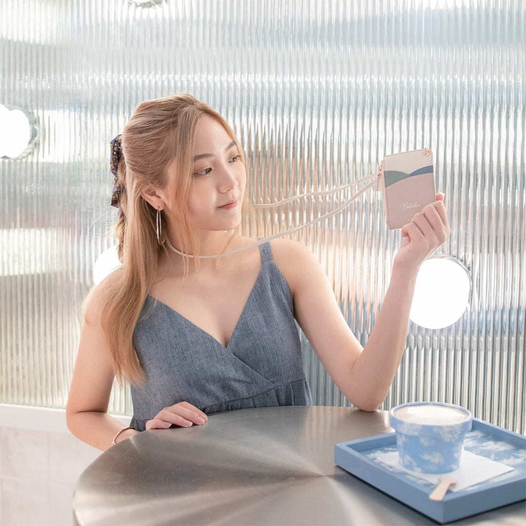 Robyn Leather ID Badge Holder - Samuel Ashley