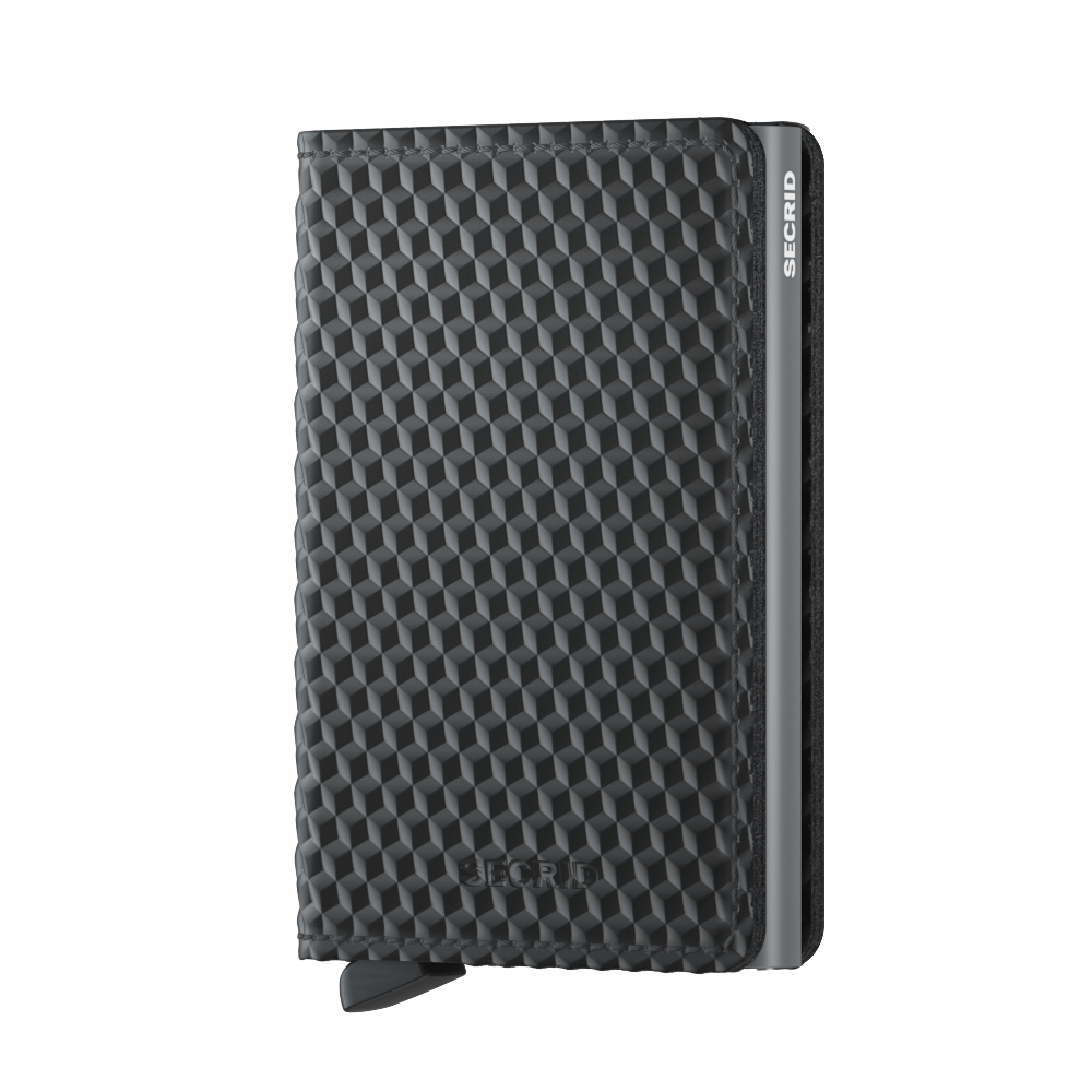 SECRID - Slimwallet Cubic Black Titanium - Samuel Ashley