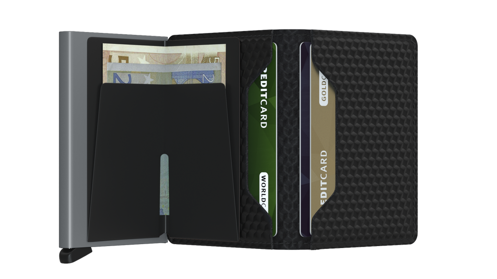 SECRID - Slimwallet Cubic Black Titanium - Samuel Ashley