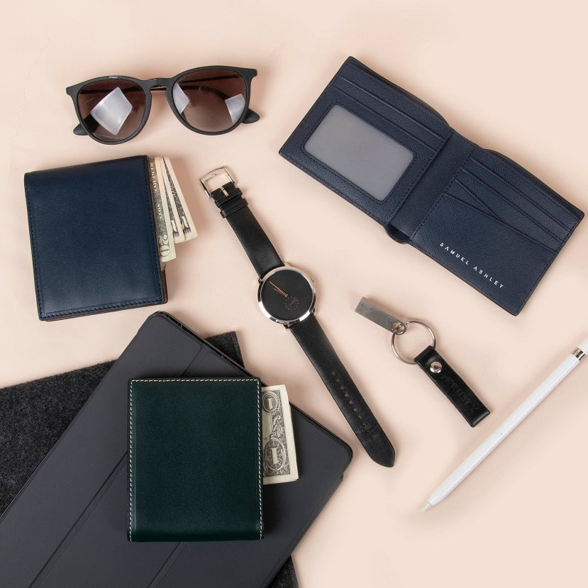 Jackson Bi-fold Leather Wallet (RFID) - Samuel Ashley