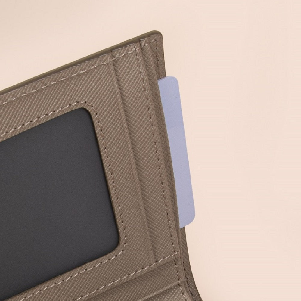 Warren Vertical Leather Wallet w/ Detachable Card Holder (RFID) - Samuel Ashley