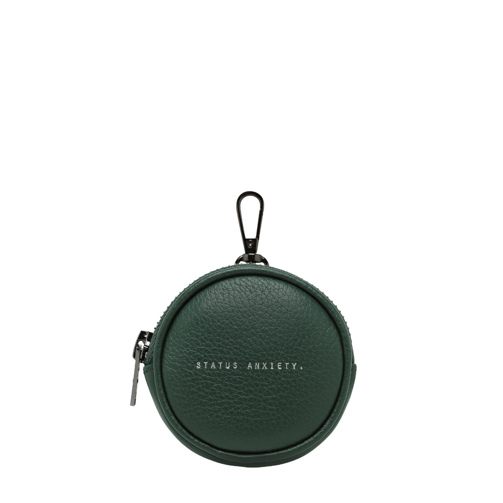 STATUS ANXIETY - Go With Me Leather Zip Around Coin Pouch - Samuel Ashley