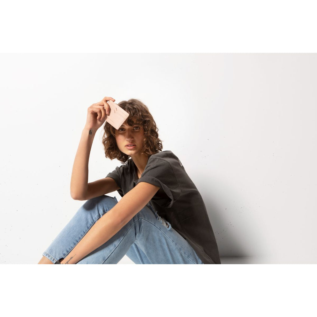 STATUS ANXIETY -  Together For Now Leather Card Holder - Samuel Ashley