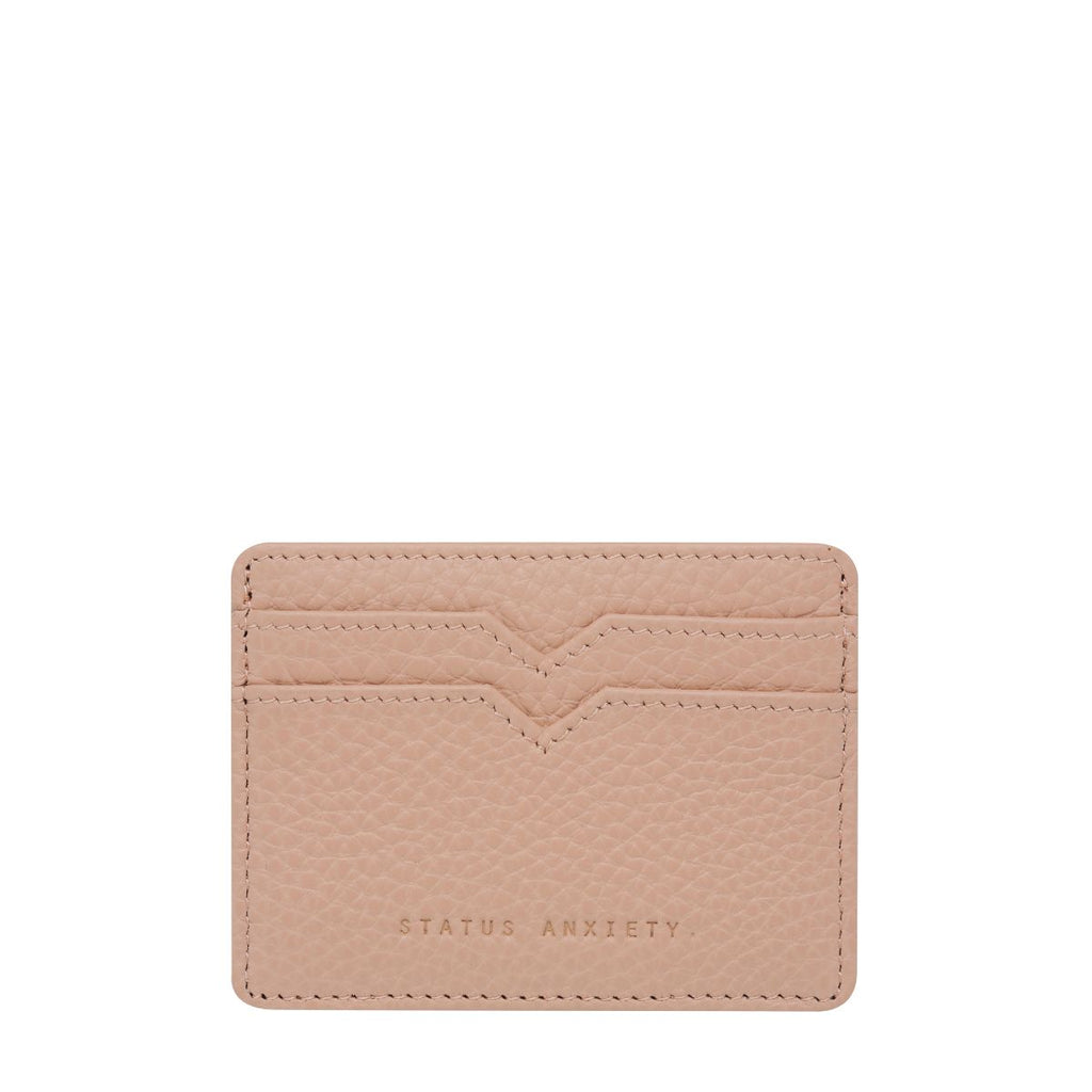 STATUS ANXIETY -  Together For Now Leather Card Holder - Samuel Ashley